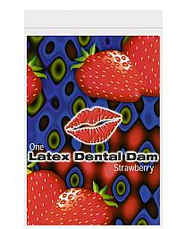 Lixx Dental Dam - Strawberry